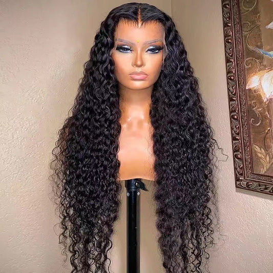 Front Lace Wig Long Curly Hair
